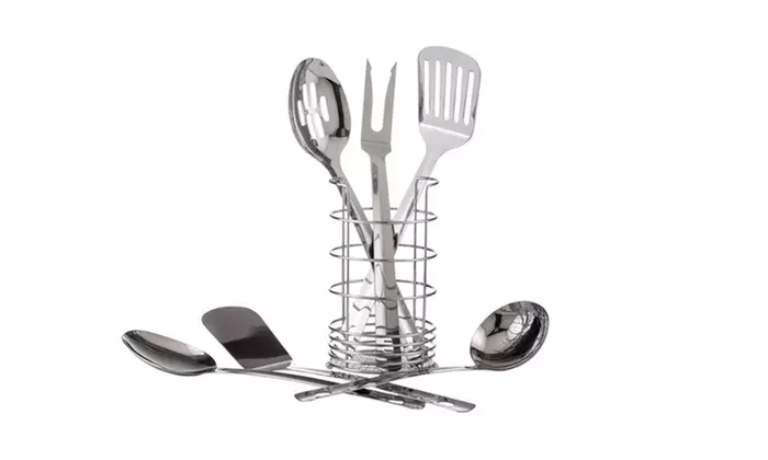 7Pc Stainless steel Kitchen Tool Set - Primary Image