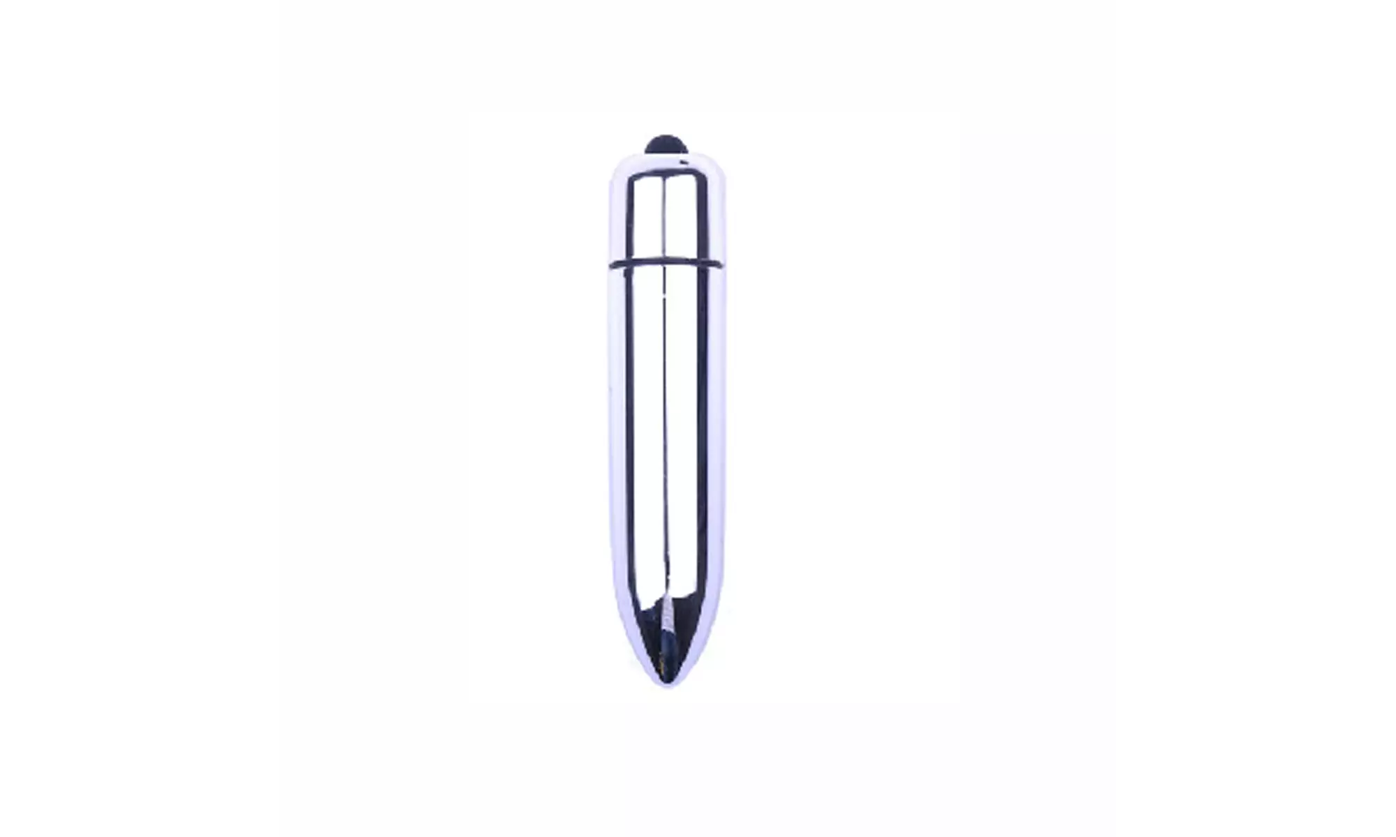 Portable Mini Silver Bullet Vibrator Finger Massager Blindfold Lubricant Kit - Second Medium