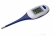 LCD Oral Digital Thermometer Portable Fast Readings Temperature Meter - Second Medium