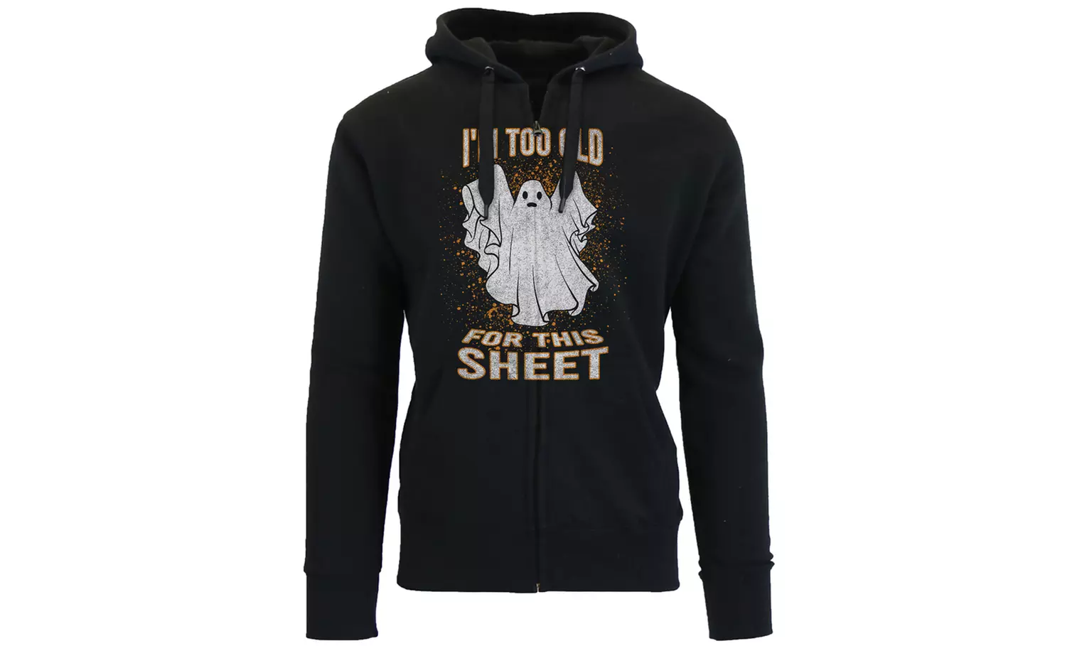 Men's Awesome Halloween Zip Up Hoodie (S-2XL)