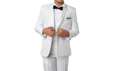 image for Boy's Tuxedo Classic 5 Pieces Tuxedo Set