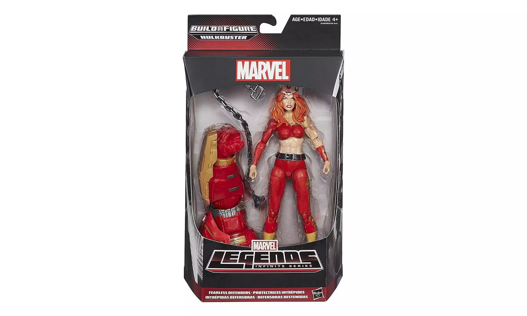 Marvel Legends Infinite Series: Fearless Defenders Thundra Action Figure Toy Has - Second Medium