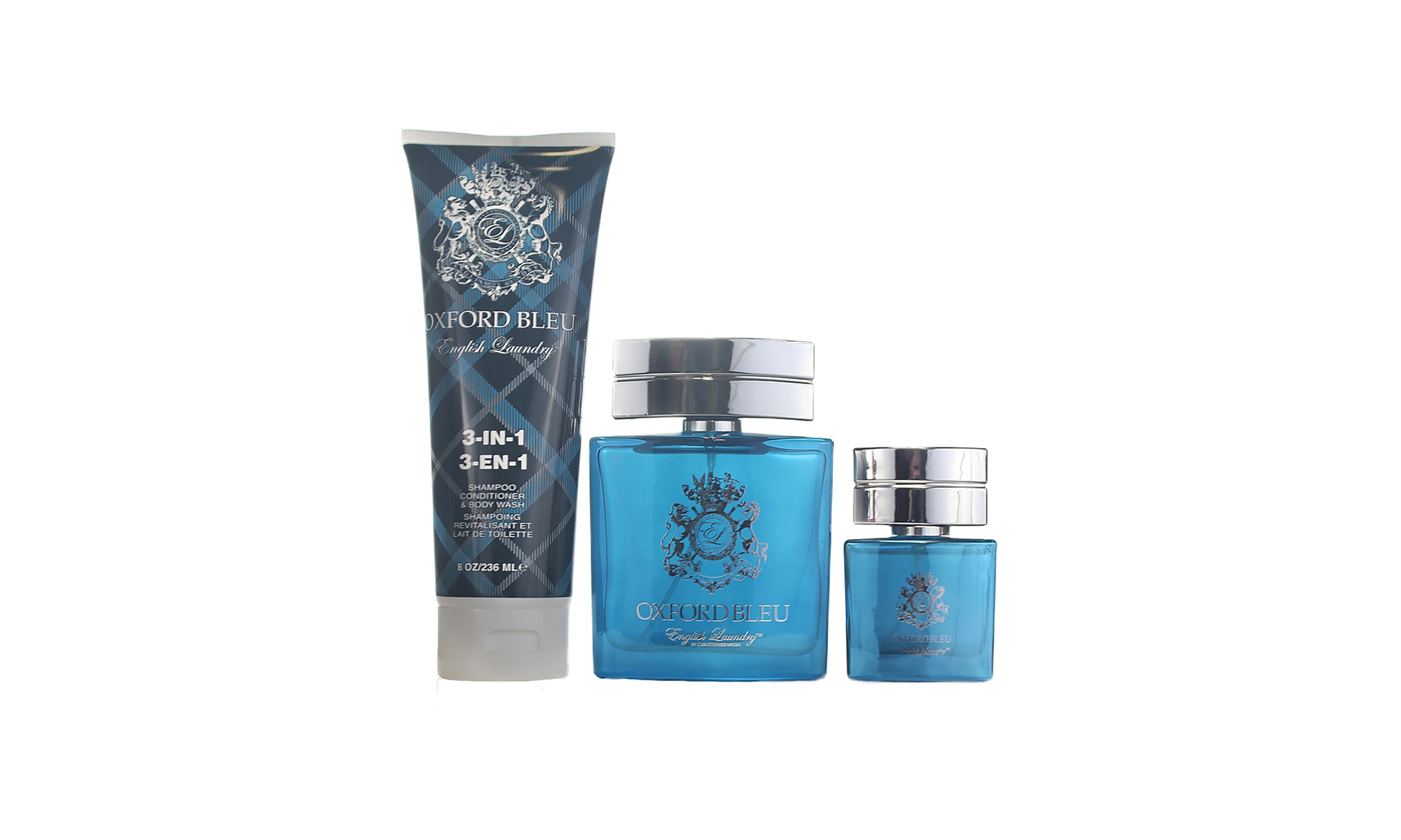 Oxford Bleu For Men By English Laundry 3 Pc. Gift Set