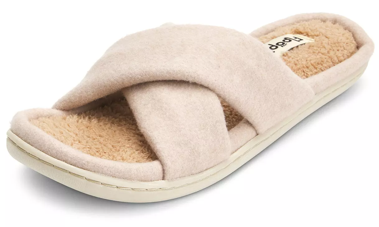 Floopi Women's Katherine Criss Cross Slipper