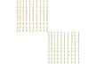 100 or 200 Packs of Guitar Pickguard Screws for Strat Tele Electric Guitar - Second Medium