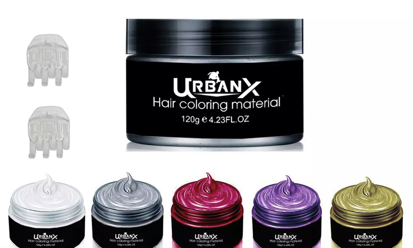 UrbanX Washable Hair Coloring Wax Material Unisex Color Dye Styling Cream - Primary Image