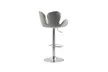 Set of 2  Swivel Bar Stools Adjustable Counter Height Chairs with Footrest - Second Medium