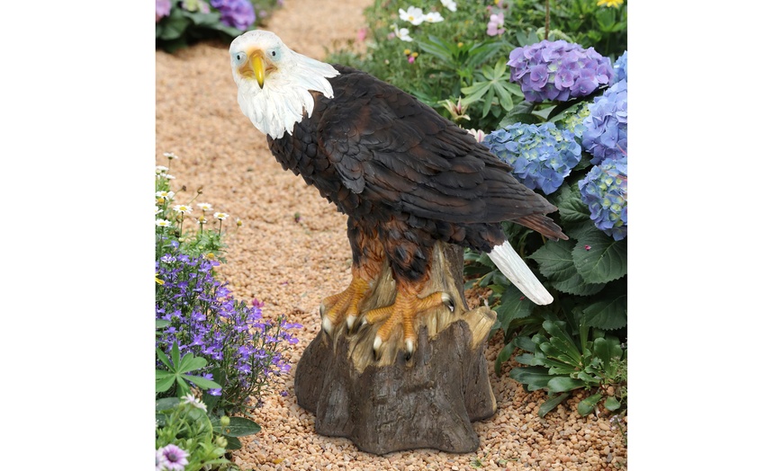 Exhart Majestic Bald Eagle Garden Statue | Groupon