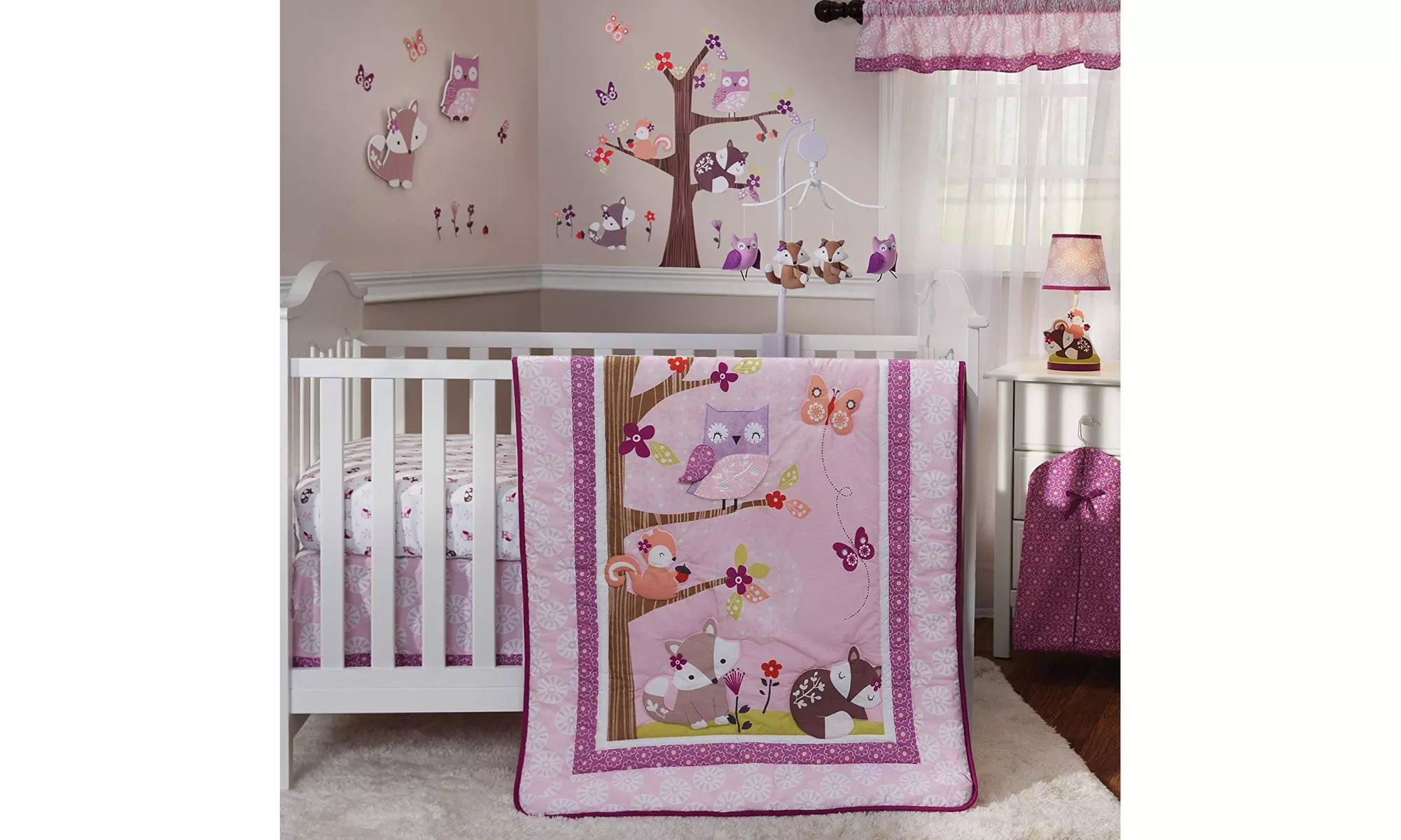 Bedtime Originals Lavender Woods 3 Piece Bedding Set  - Primary Image