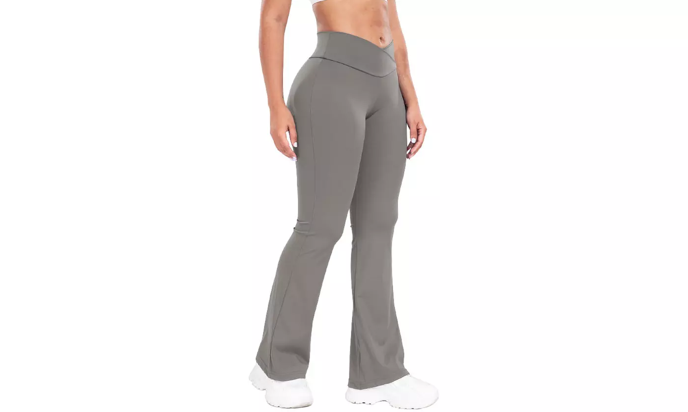 Women Yoga High Waist Tummy Control Gym Fitness Girl Sport Active Pants