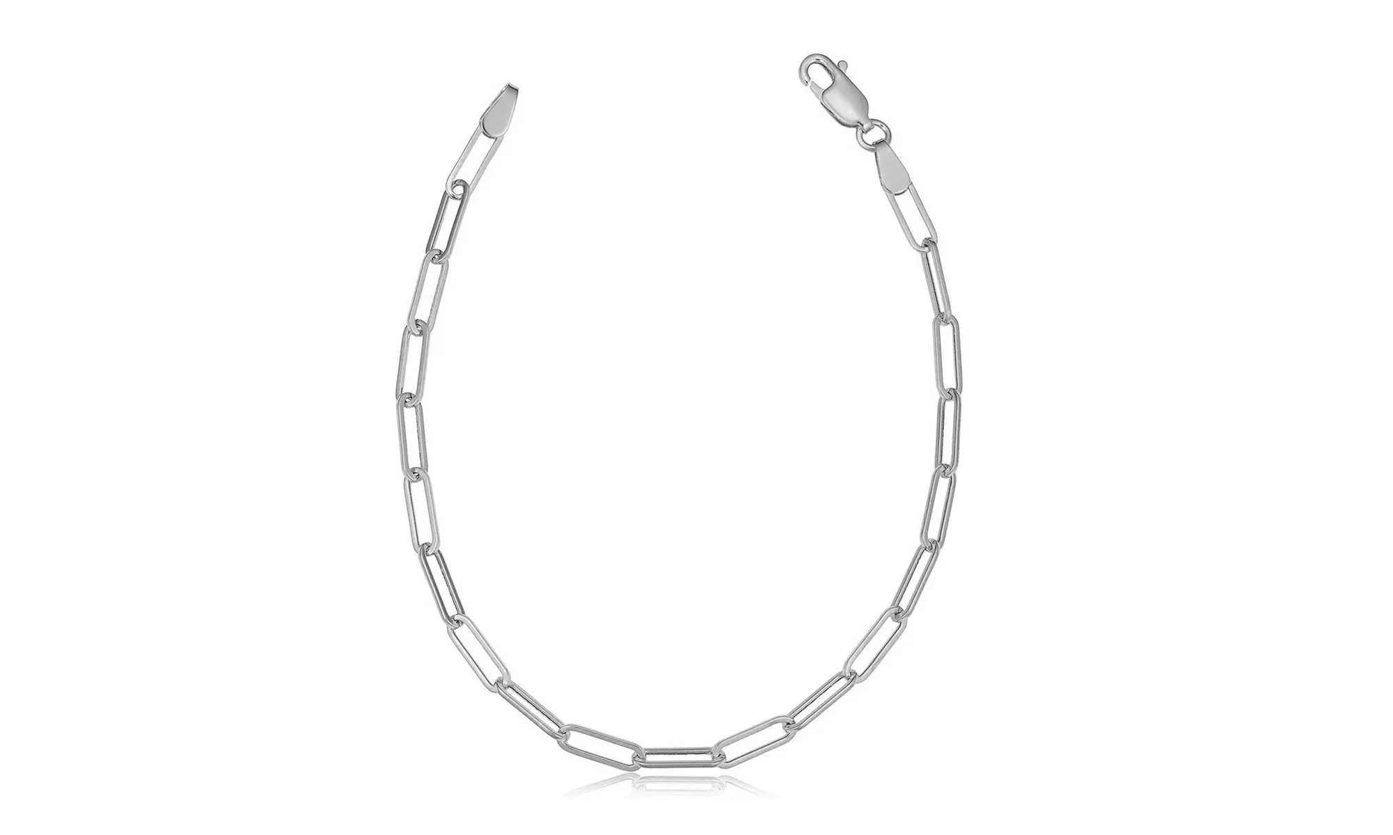 Sterling Silver Paper clip chain