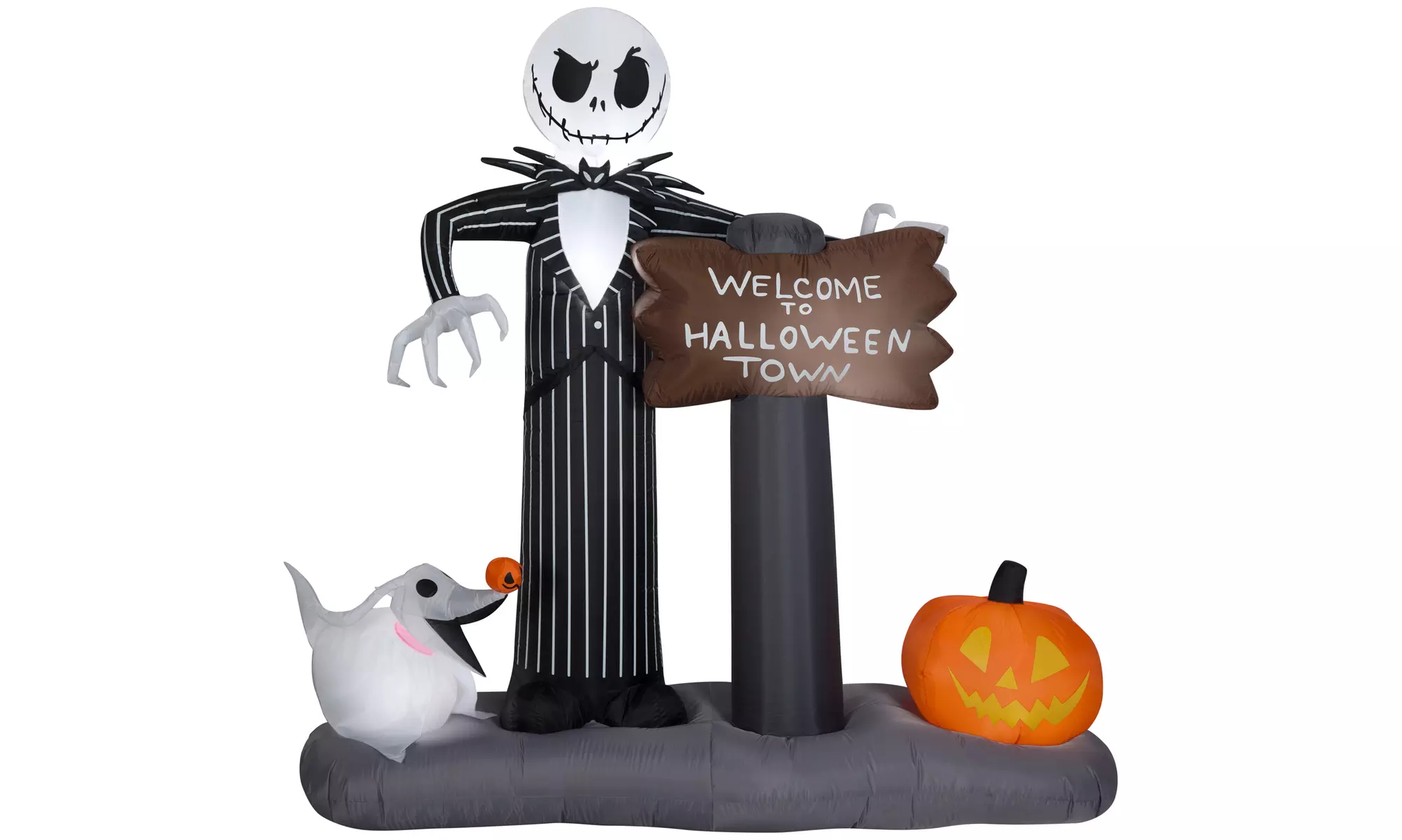 Tim Burton's The Nightmare Before Christmas Jack Skellington Airblown Inflatable - Primary Image