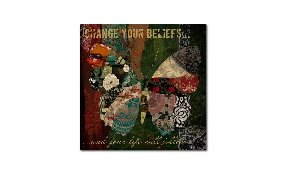 Color Bakery 'Winging It III' Canvas Art - Primary Image
