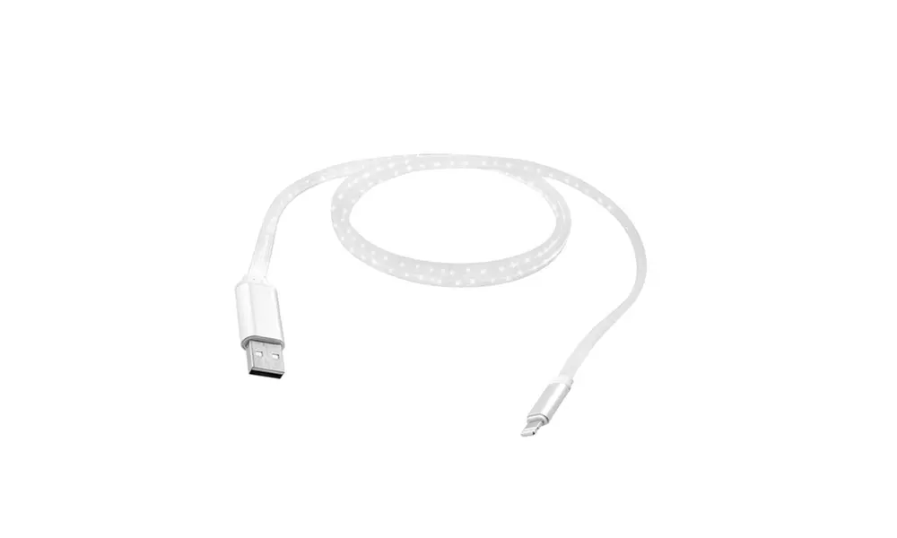 3.5ft Flat design light Flow Charging Cable for Apple Devices - Tangle Free - Second Medium