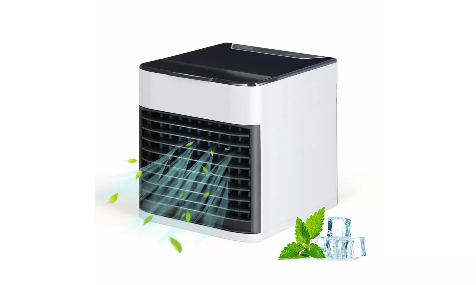 Desktop Personal Space Cooler, Humidifier with 3 Speeds - USB - Primary Image
