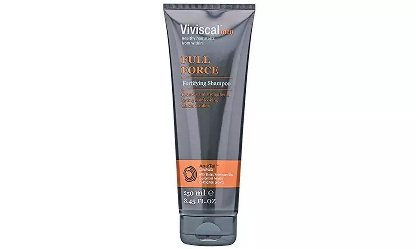 New  Viviscal Man Full Force Fortifying Shampoo, 8.45 Ounces - Primary Image