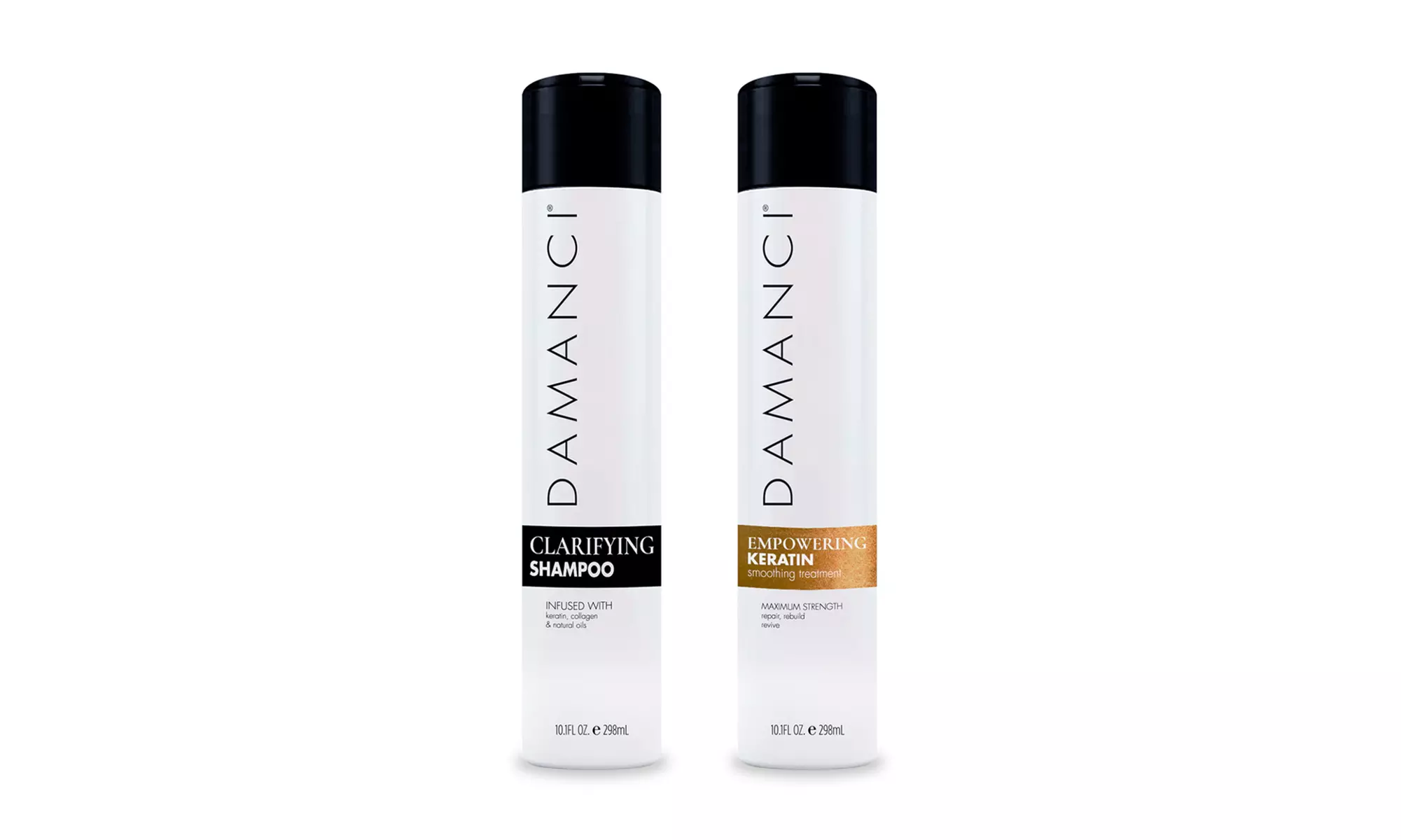 DAMANCI Keratin Recovery Kit, anti-frizz stem cell hair smoothing treatment - Second Medium