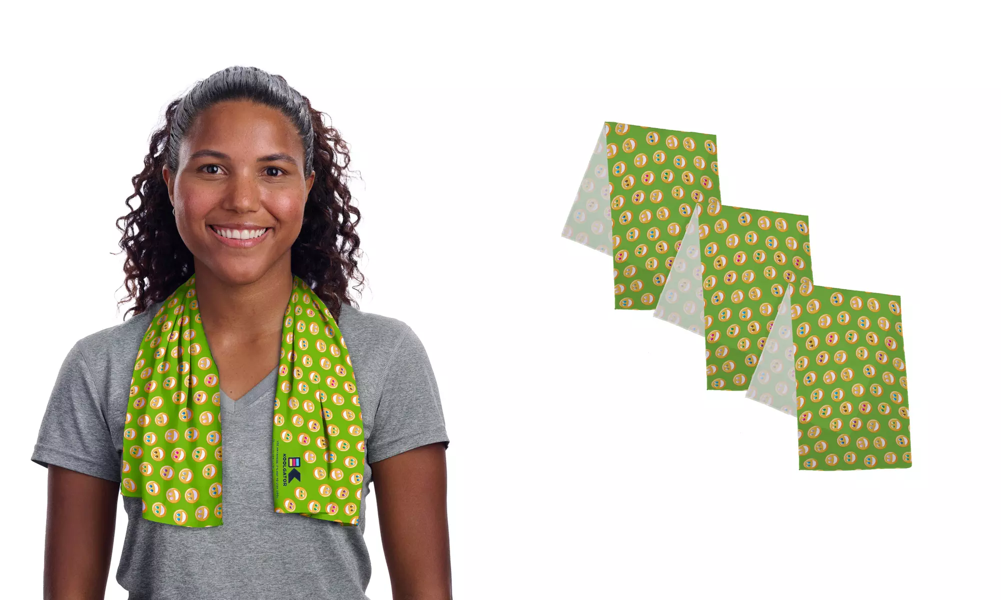 KOOLGATOR Dual Purpose SPF 30 Cooling Towel