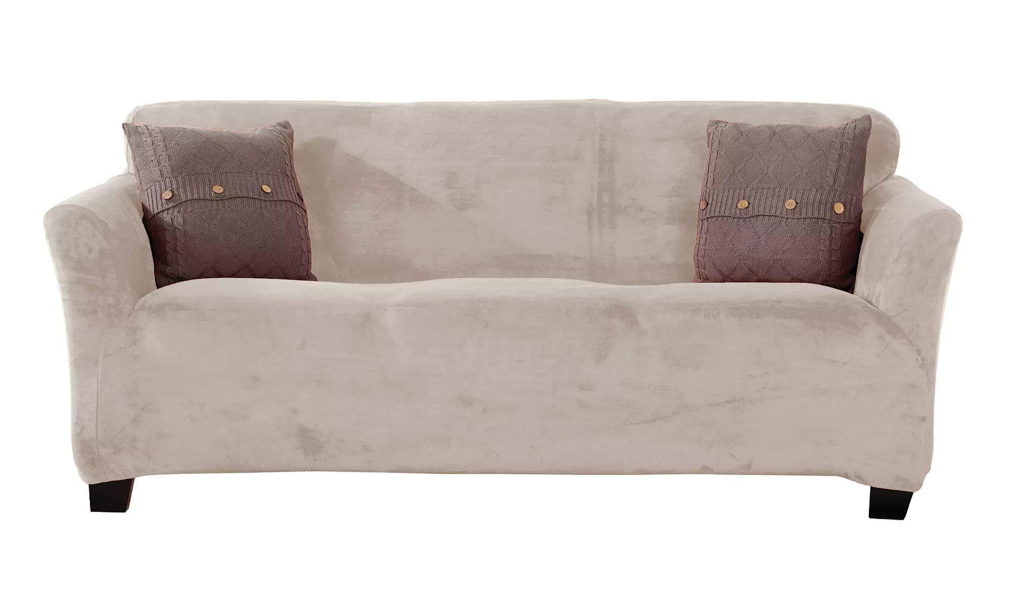 FreshFolds Plush Stretch Sofa Cover 