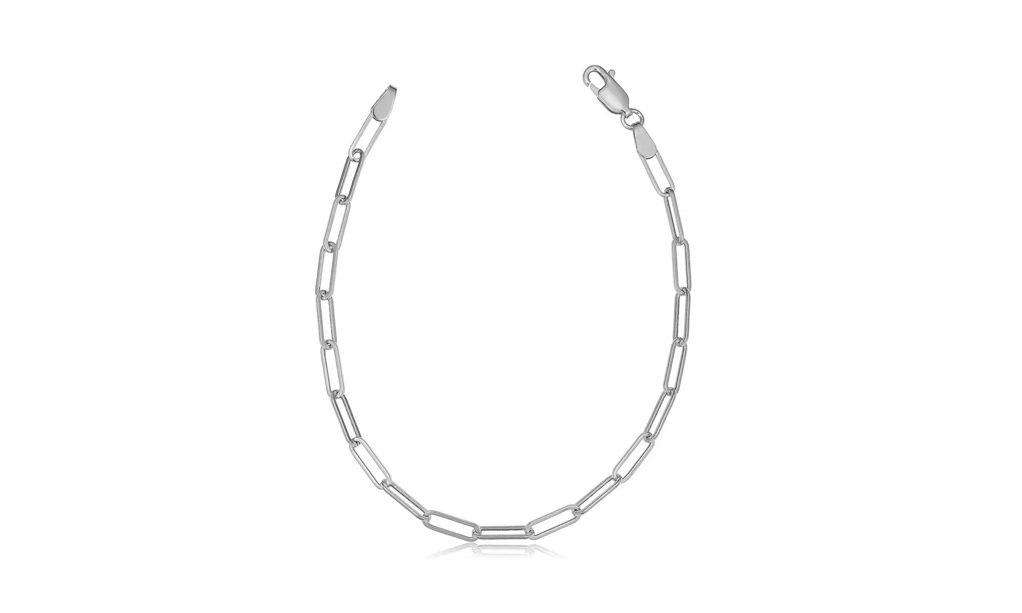 Sterling Silver Paper clip chain