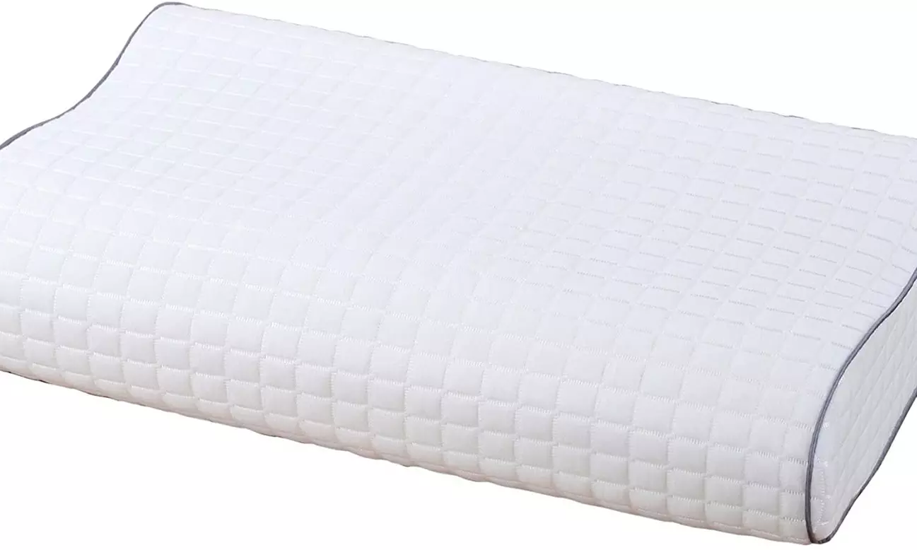 Memory Foam Pillow Soft Stay Cool Zipper King Queen Contour Miracle Gusset Firm