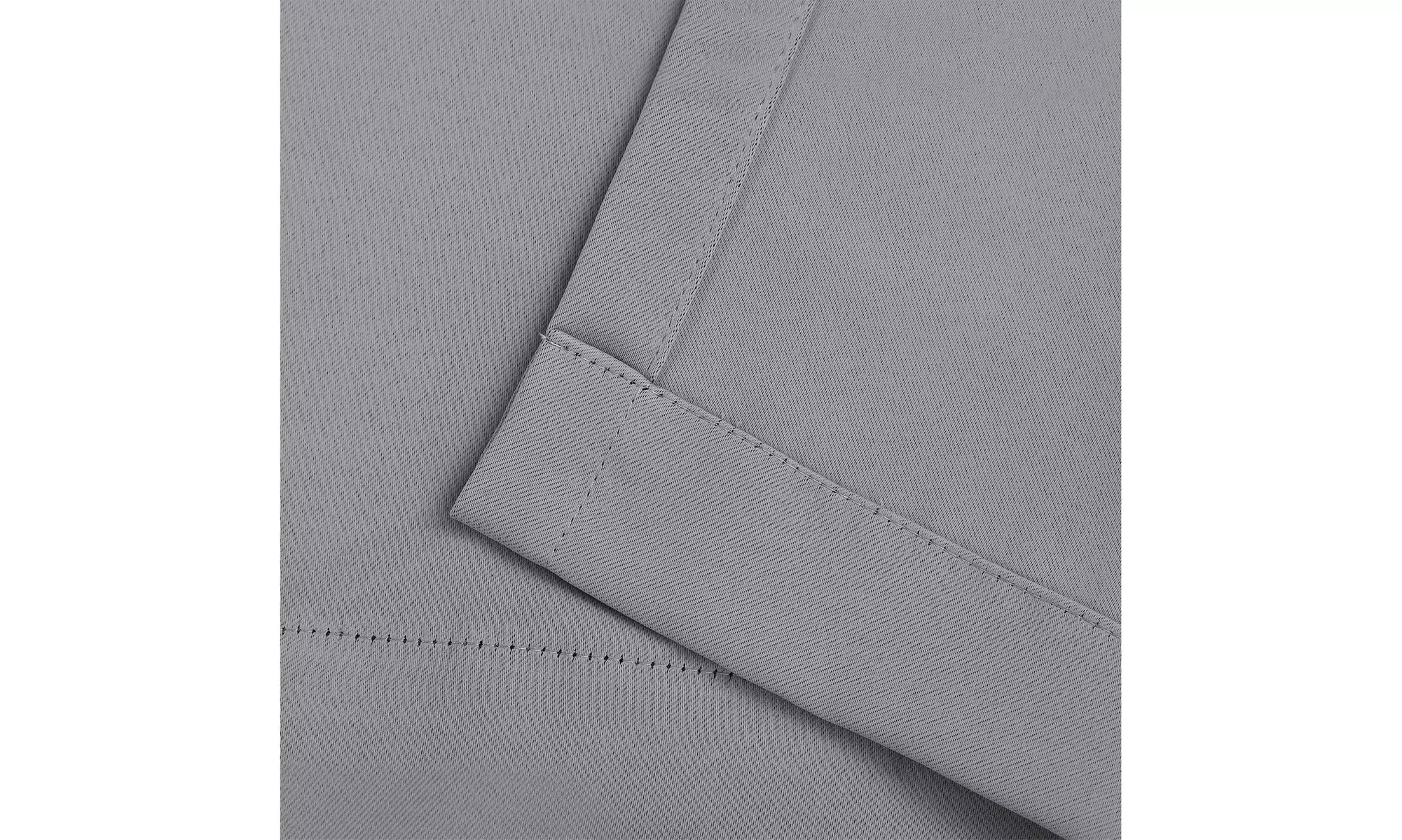 Superior Blackout Grommet Curtain Panel Set Room Darkening Curtains 52" x 108"