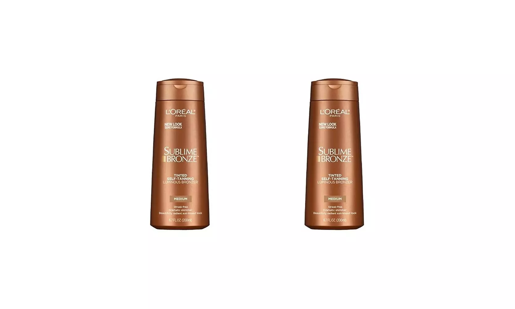 L'Oréal Paris Sublime Bronze Luminous Bronzer Self-Tanning Lotion - Primary Image