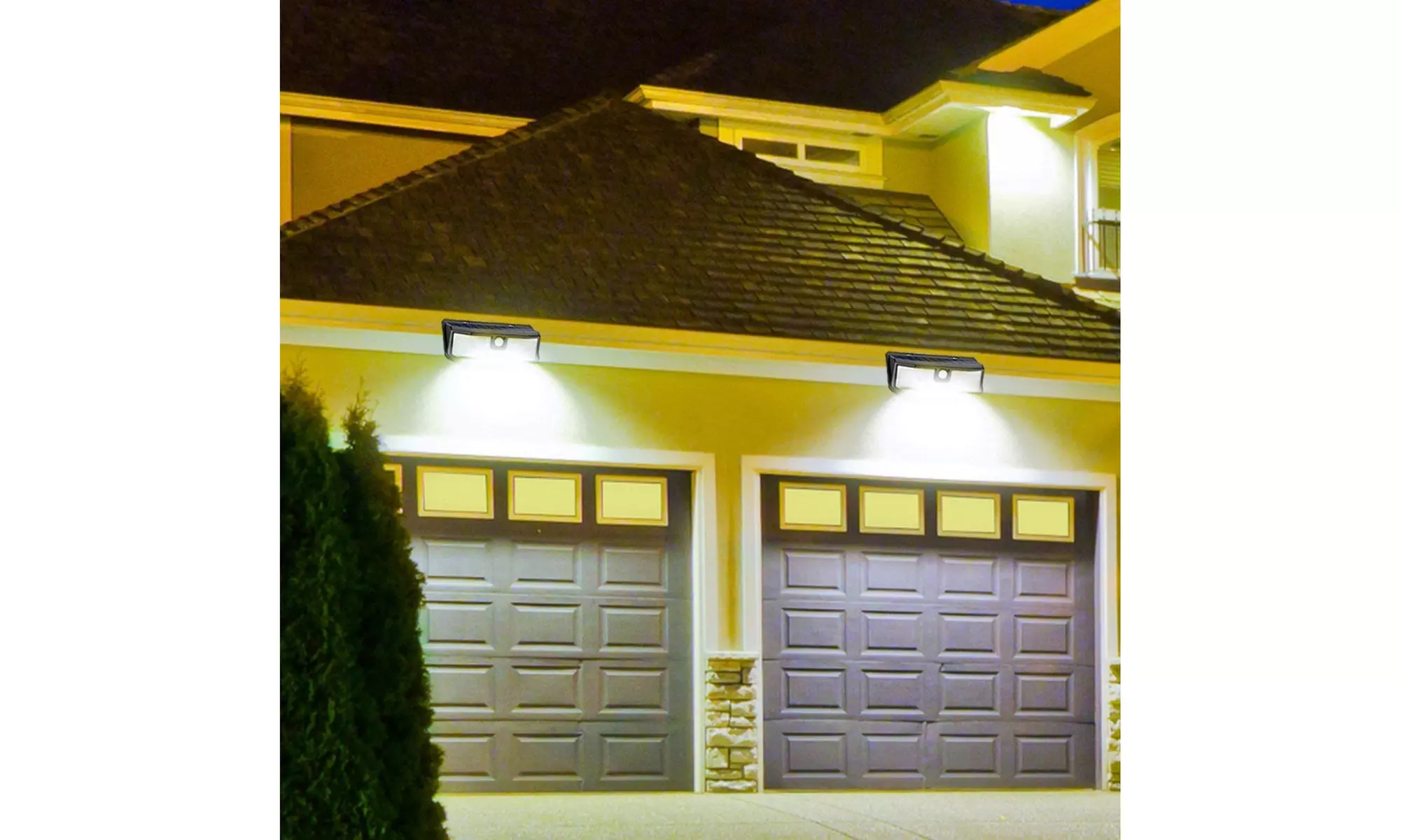Aootek Solar Outdoor Motion Sensor Lights Waterproof with 182 LEDs 4pack - Second Medium