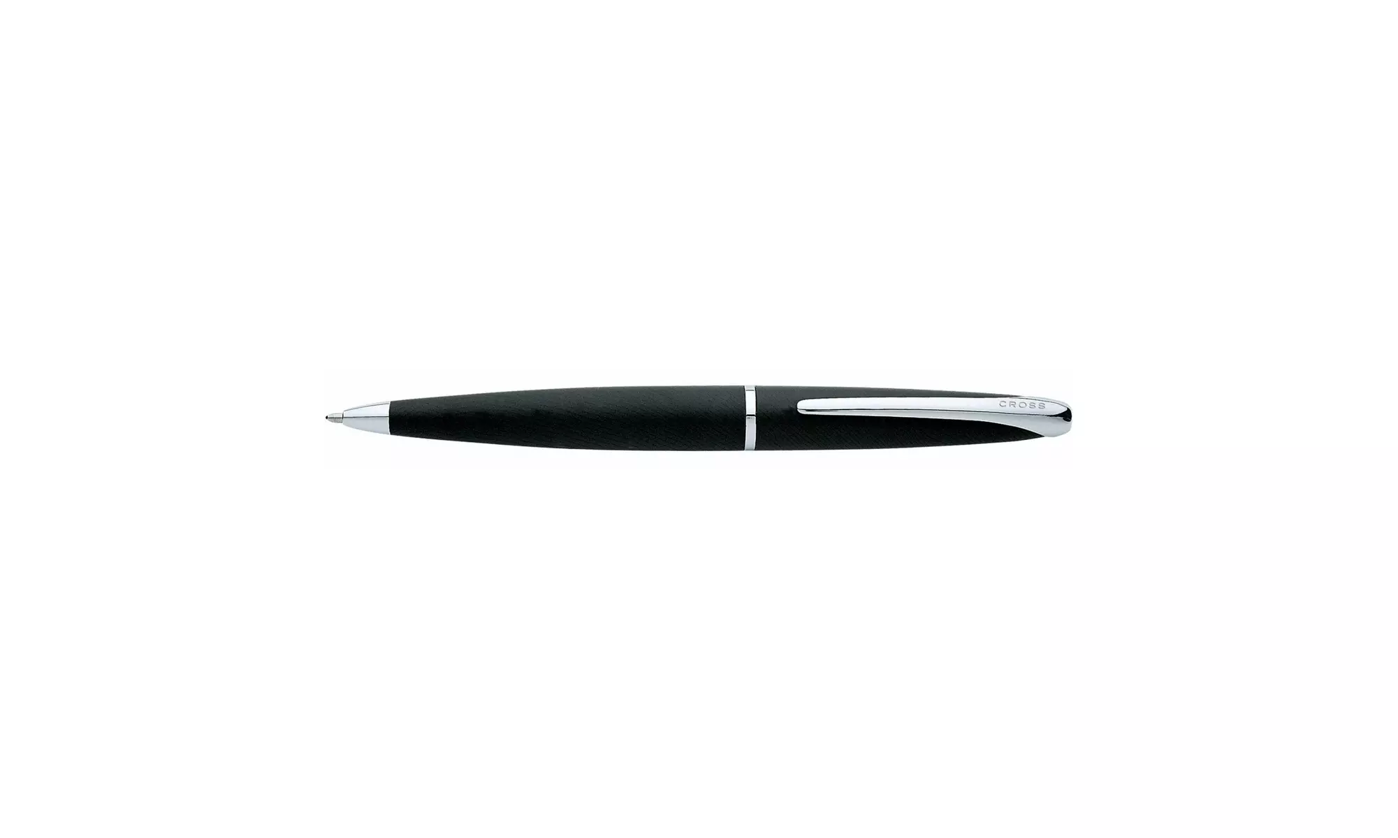 Cross ATX Basalt Black with Chrome-Plated Appointments Ballpoint Pen - Primary Image