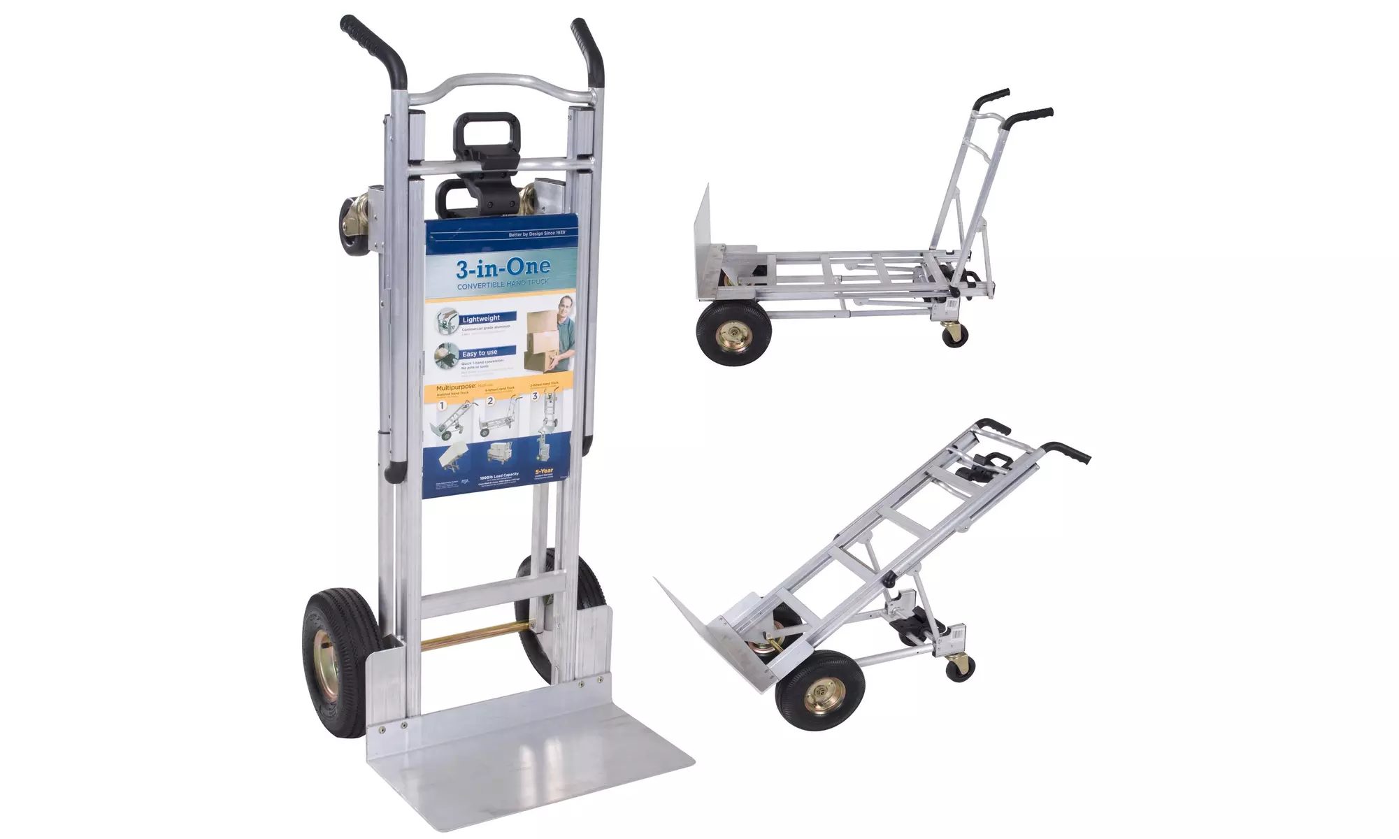 Cosco Multi-Position Hand Truck, 1000 lb Capacity - Primary Image