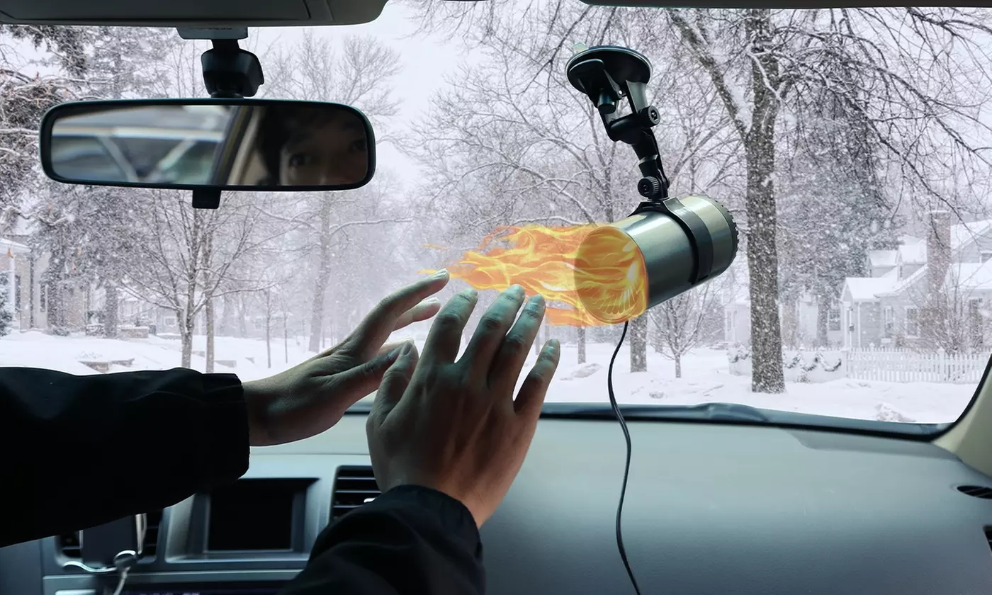 iMounTEK 2-in-1 Car Windshield Heater Defroster Defogger Demister & Cooling Fan