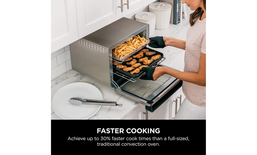 Ninja DT201 Foodi 10-in-1 XL Pro Air Fry Countertop Oven (Silver ...