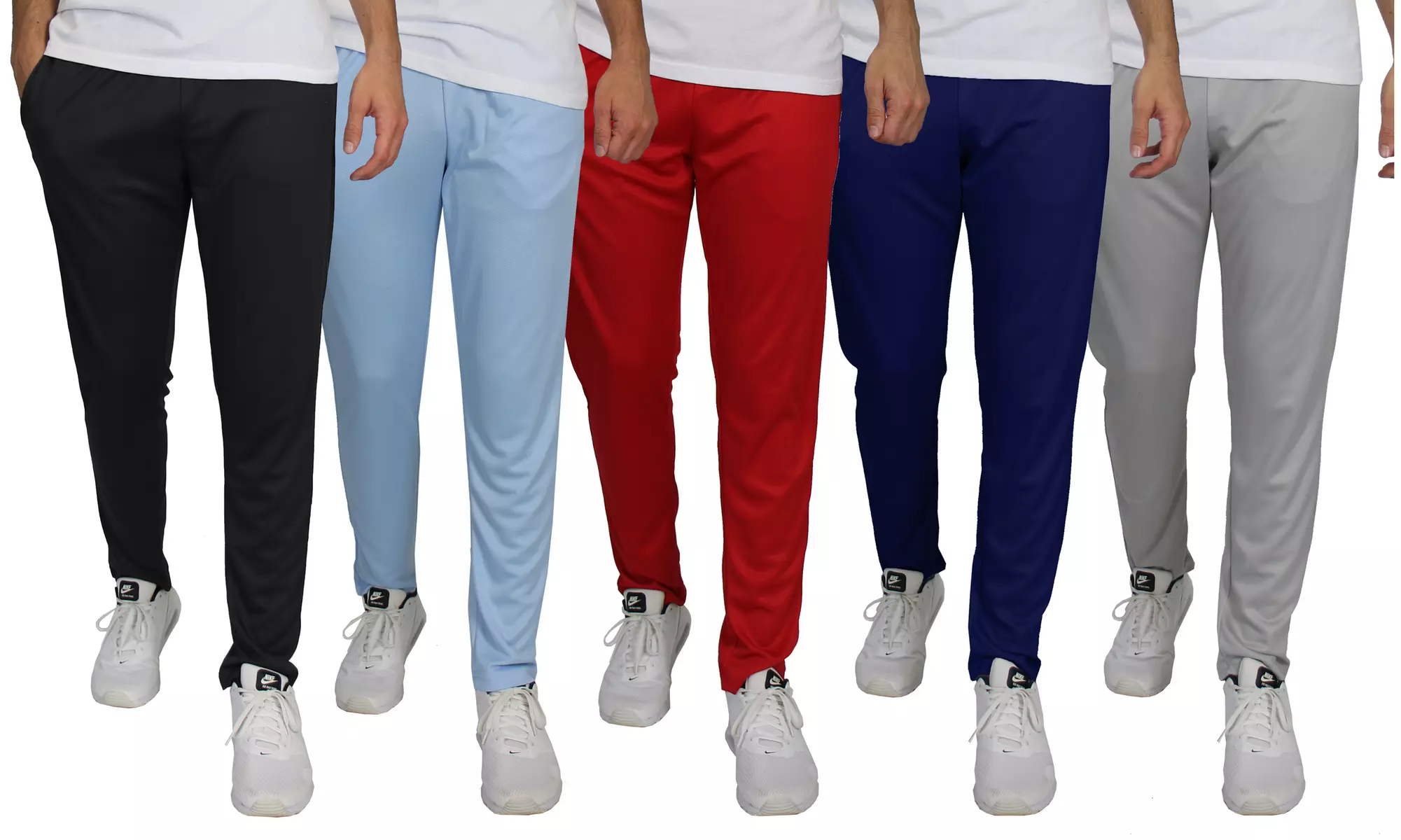 Men's Dry Fit Moisture Wicking Performance Active Pants (Sizes, L-2XL) - Primary Image