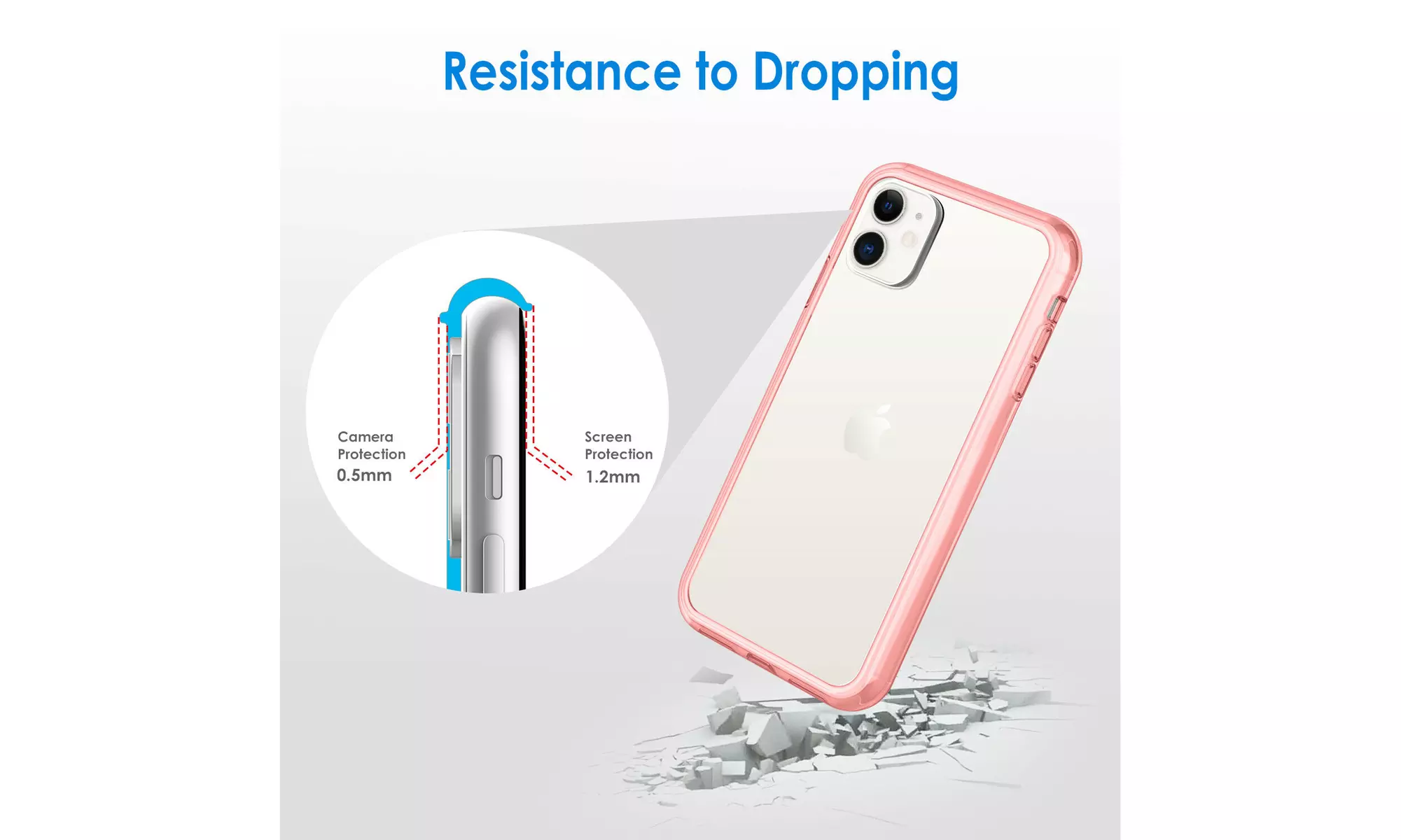 JETech Case for iPhone 11 6.1-Inch Shock-Absorption Bumper Cover