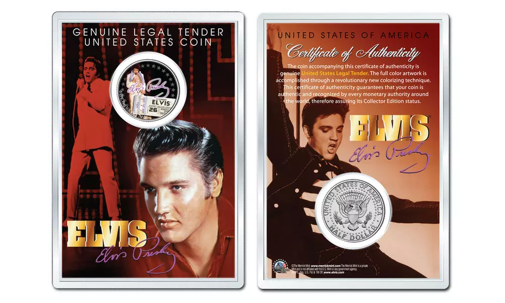 Elvis Presley JFK Half Dollar U.S. Coins  - Primary Image