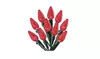 Celebrations 47826-71 C6 LED Light Set, Red
