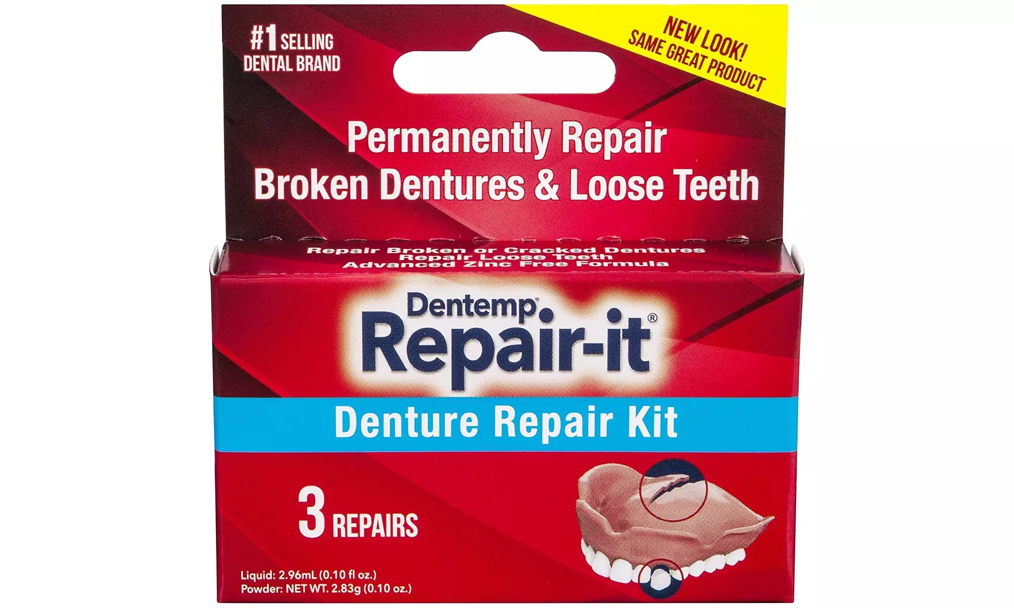Dentemp Repair Kit - Repair-It Advanced Formula Denture Repair Kit - Primary Image