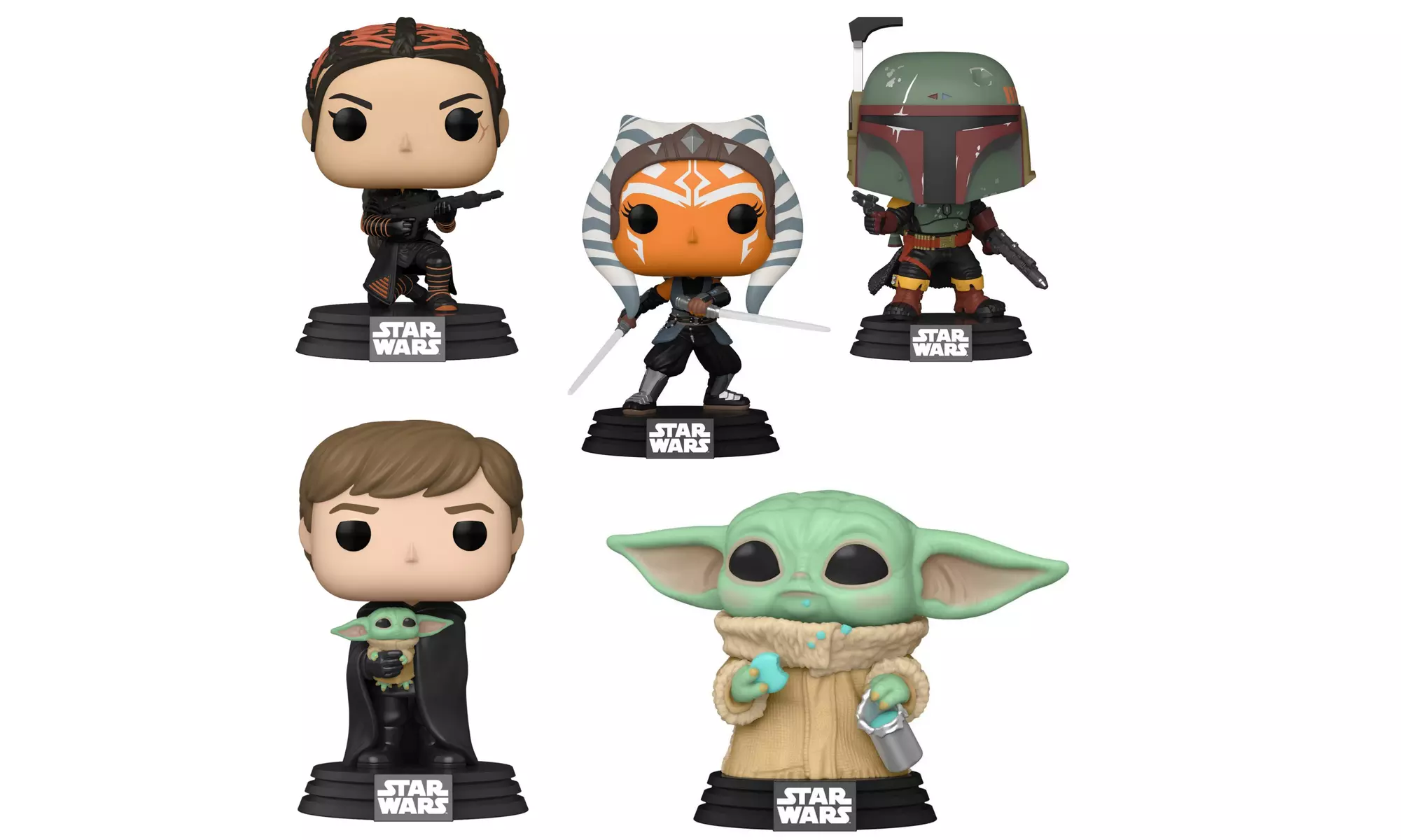 Funko Pop! Collectible Bobble Head Figures, Star Wars (1 or 2pk) - Primary Image