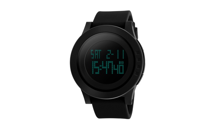 big face digital watch