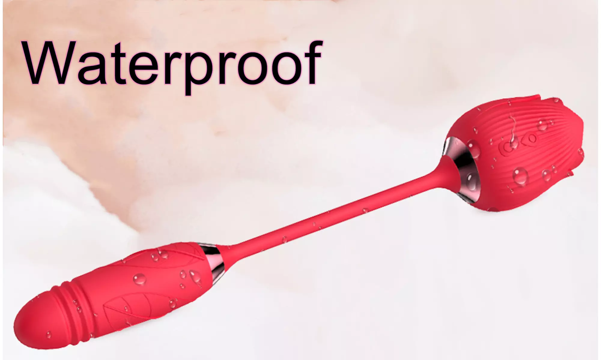 Powerful Rose Clitoral Sucking Vibrator G Spot Thrusting Bullet Sex Toy 10 Speed