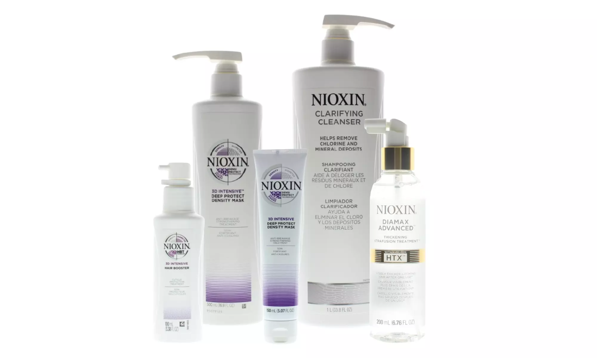 Nioxin 3D Diamax Advanced Thicking, Density Mask, Clarifying Shampoo or Booster  - Primary Image