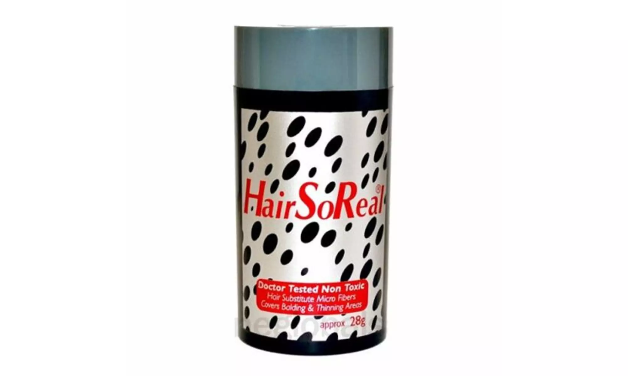 Hair So Real Hair Building Fibers for Receding Hairline, 28 Gram Each, 8 Colors - Primary Image