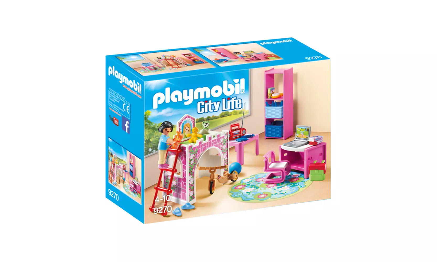 PLAYMOBIL Creative Kids Modern House Mega Toys Kit Indoor Games - Second Medium