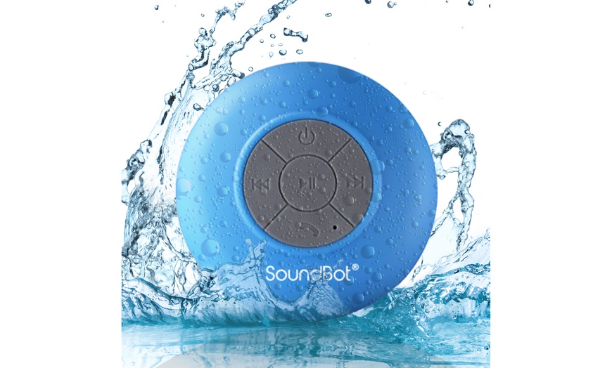 Soundbot Water Resistant Bluetooth Shower Speaker Groupon