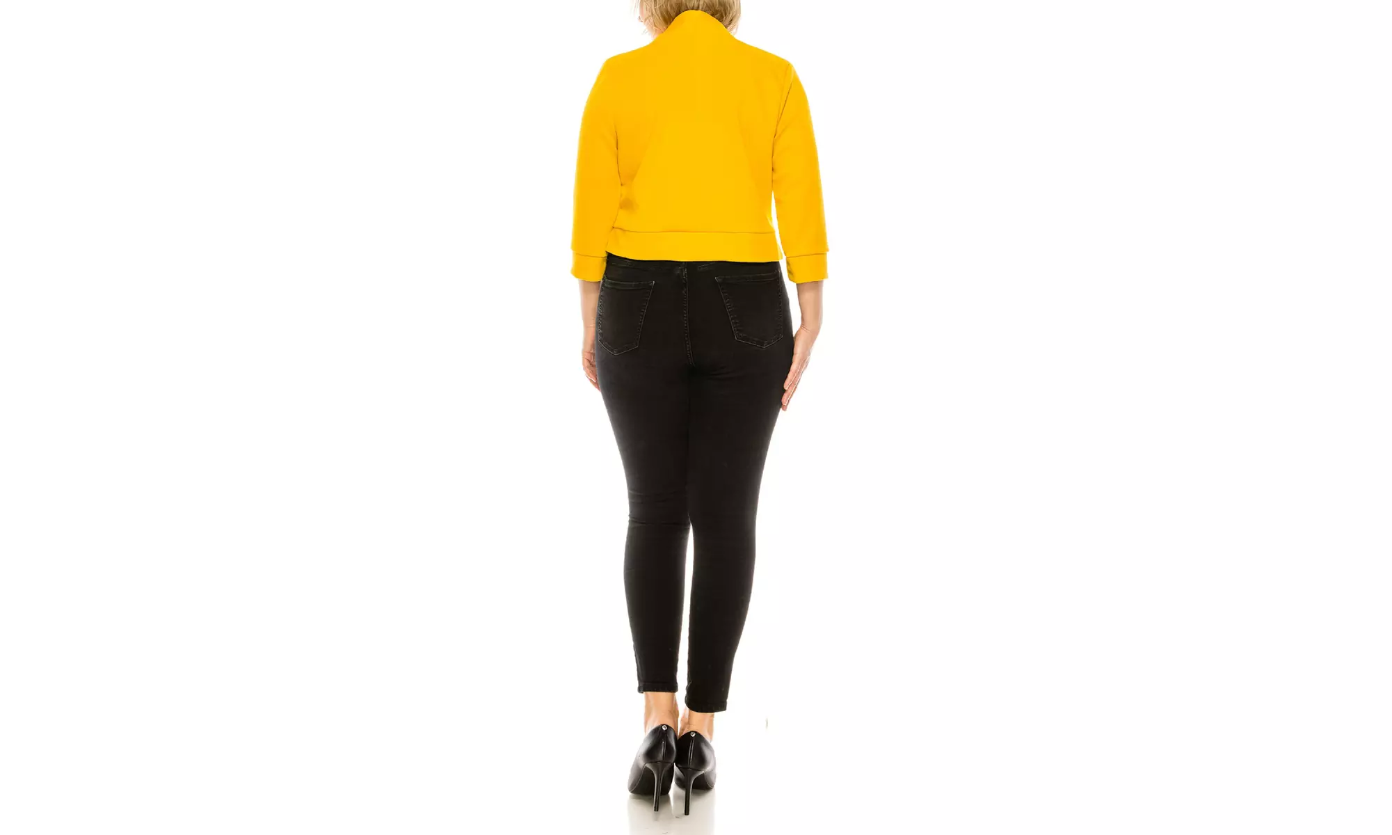 Women's Casual Plus Size Blazer Jacket