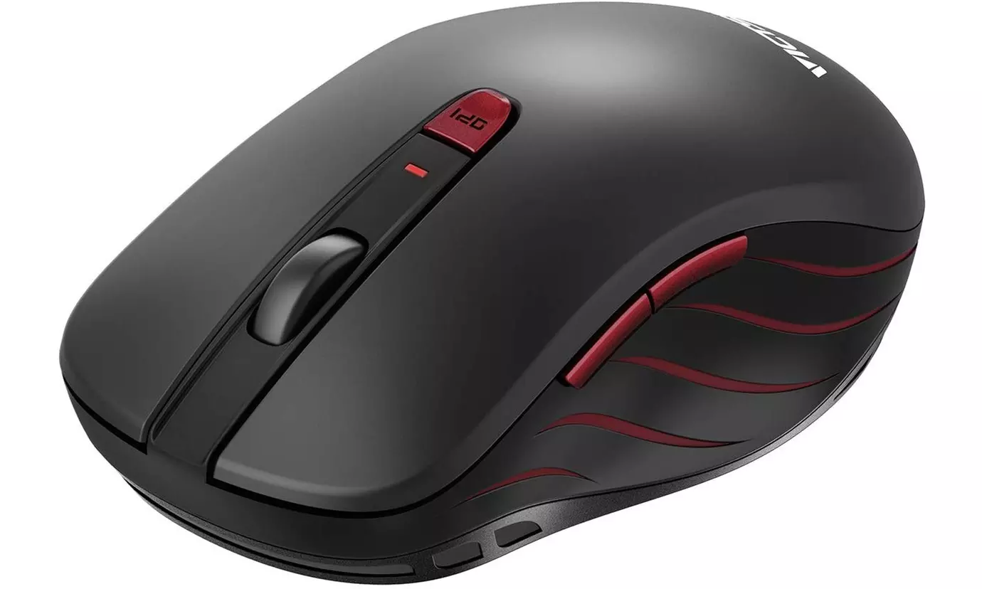 Wireless Mouse 6 Buttons 5 Adjustable DPI -50% Higher Work Efficiency - Primary Image