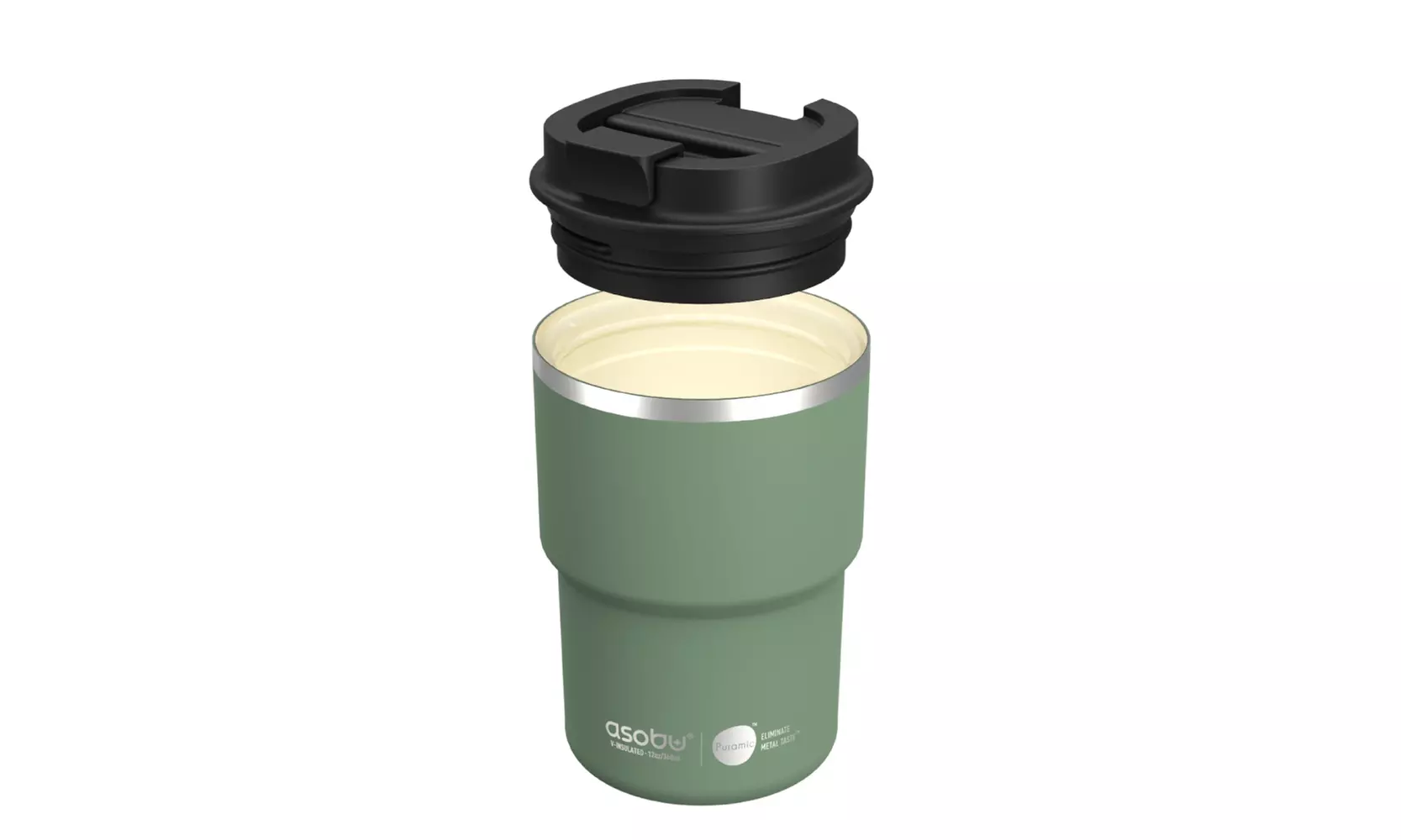Asobu Coffee Express- Ceramic Interior Mug