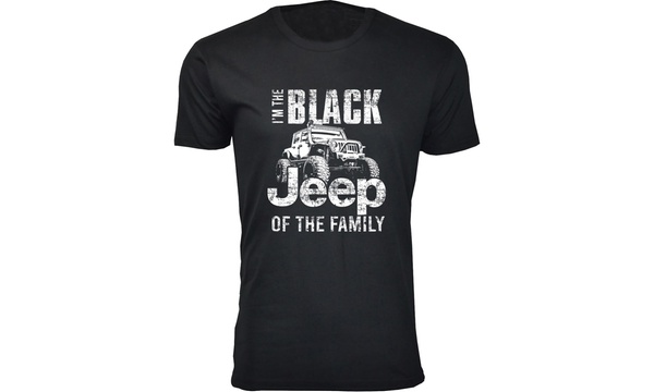 black jeep of the family t shirt