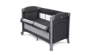 3 in 1 Foldable Baby Bedside Sleeper Bassinet Bed Grey