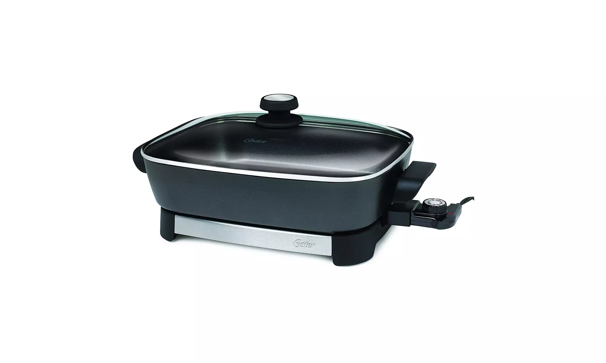 Oster Electric Skillet, 16 Inch, Black/Stainless Steel (CKSTSKFM05) - Second Medium